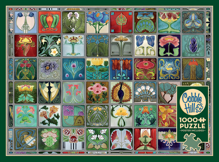 Art Nouveau Tiles | 1000 Piece
