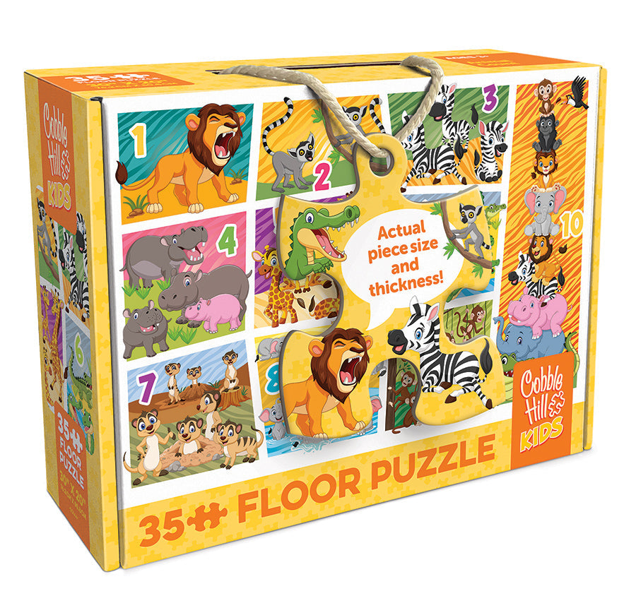 Animal Count | Floor Puzzle 35pc