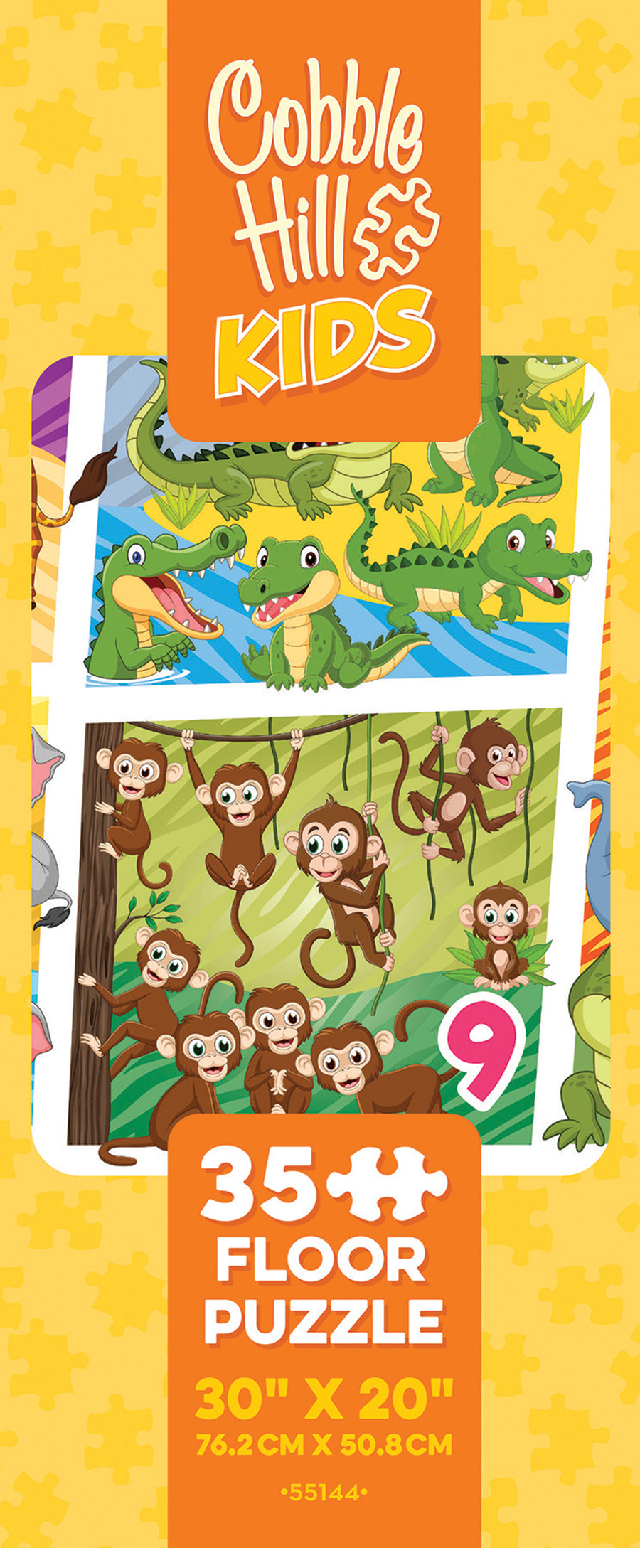 Animal Count | Floor Puzzle 35pc