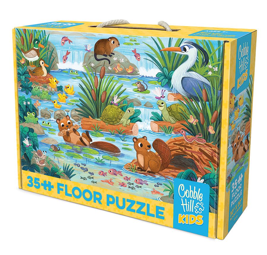 Beaver and Friends | Floor Puzzle 35pc