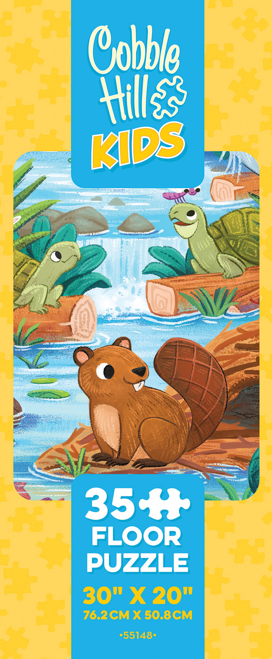Beaver and Friends | Floor Puzzle 35pc
