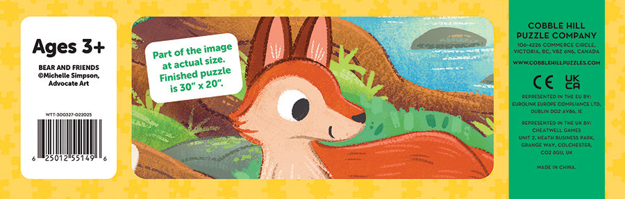 Bear and Friends | Floor Puzzle 35pc