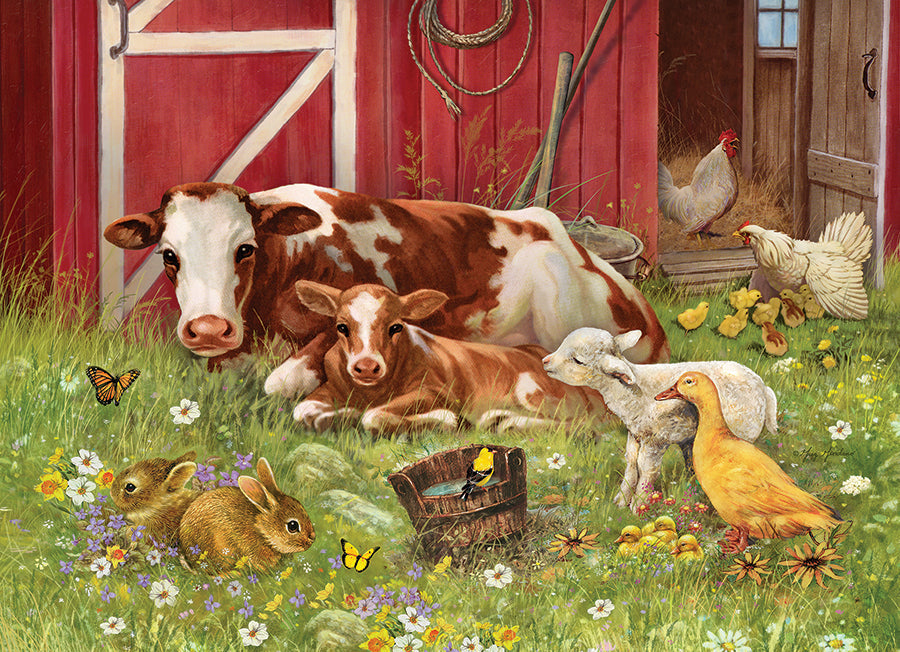 Barnyard Family (tray) | 35 Piece Tray