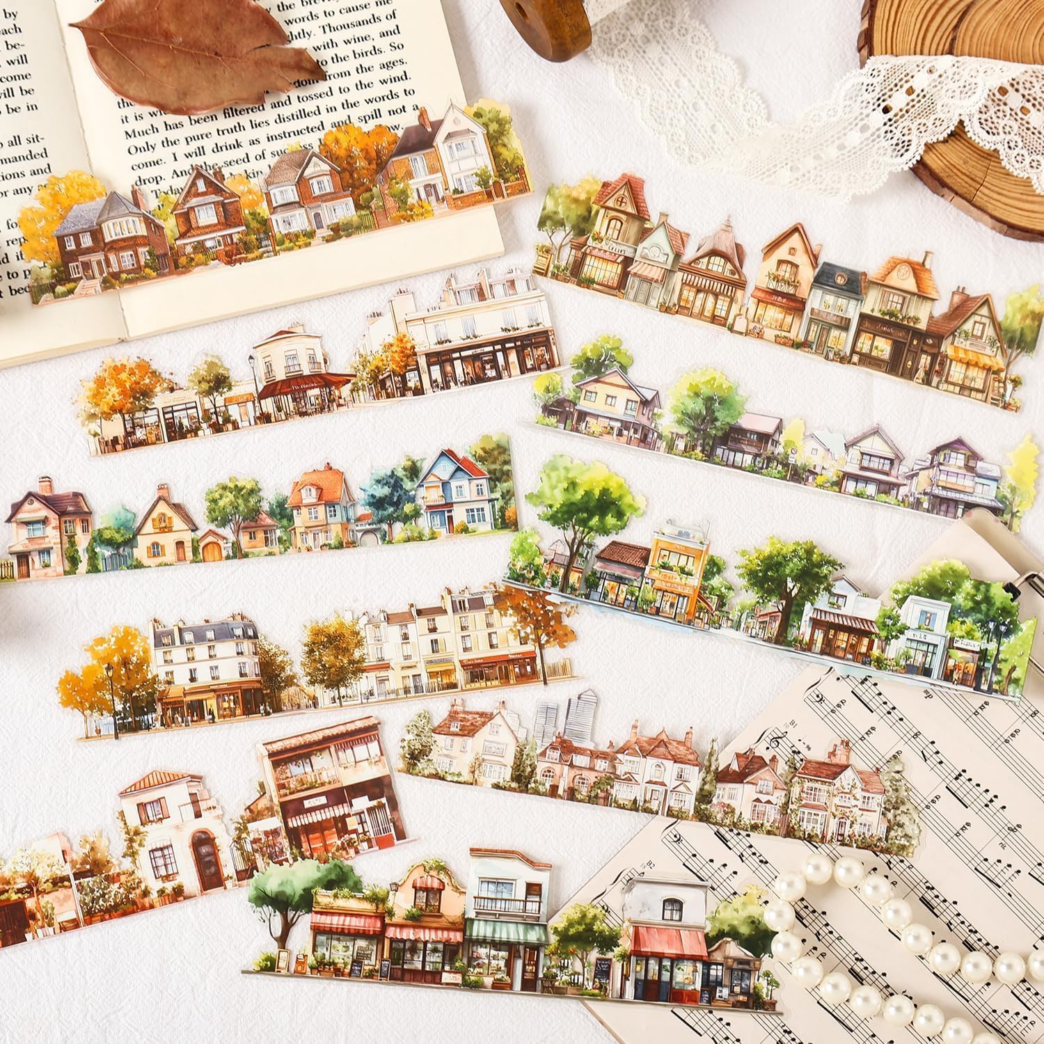 Scrapbook Stickers for Journaling Supplies,120PCS Label Themed Journal Stickers for Scrapbooking Supplies, Junk Journal Supplies,Laptops(Label)