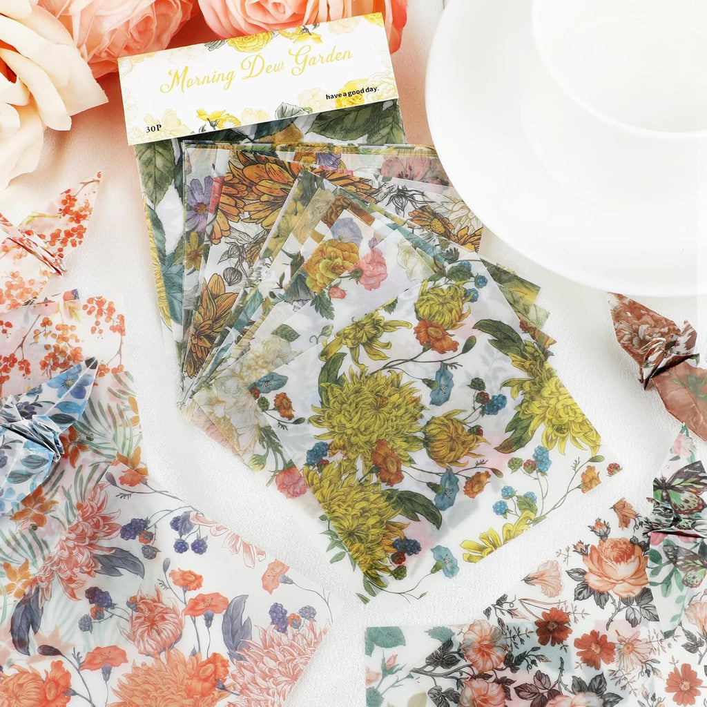 60 Sheets Lace Edged Scrapbook Stationery Paper Assorted Set, 4.9 x 6.9 inch Retro Mixed Lace Edged Paper, 6 Different Styles of Scrapbooking Paper for Letters, Junk Journal Supplies Collage