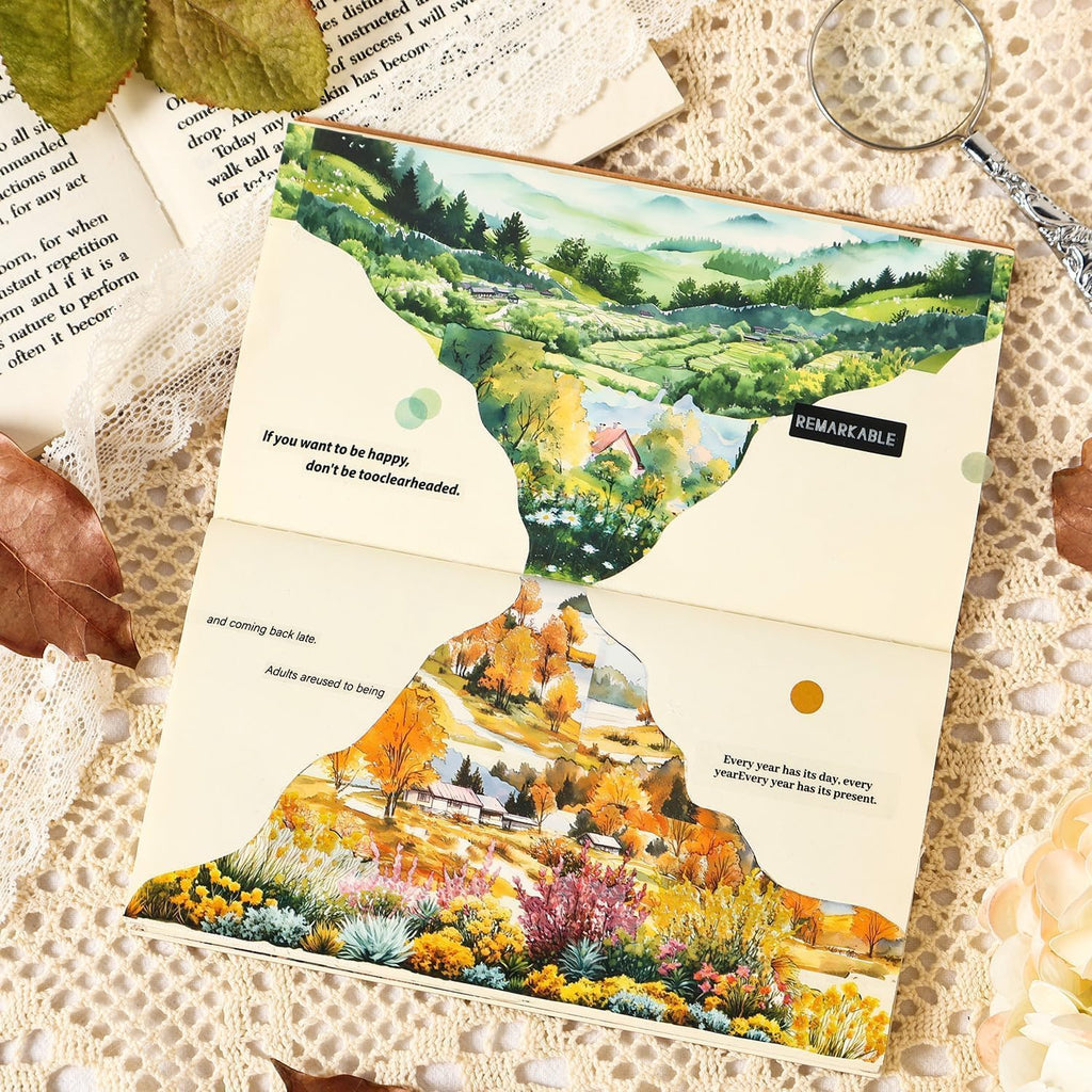 Scrapbook Stickers for Journaling Supplies,120PCS Label Themed Journal Stickers for Scrapbooking Supplies, Junk Journal Supplies,Laptops(Label)