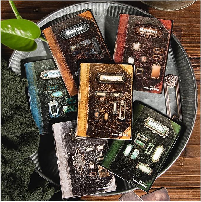 Scrapbook Stickers for Journaling Supplies,120PCS Label Themed Journal Stickers for Scrapbooking Supplies, Junk Journal Supplies,Laptops(Label)