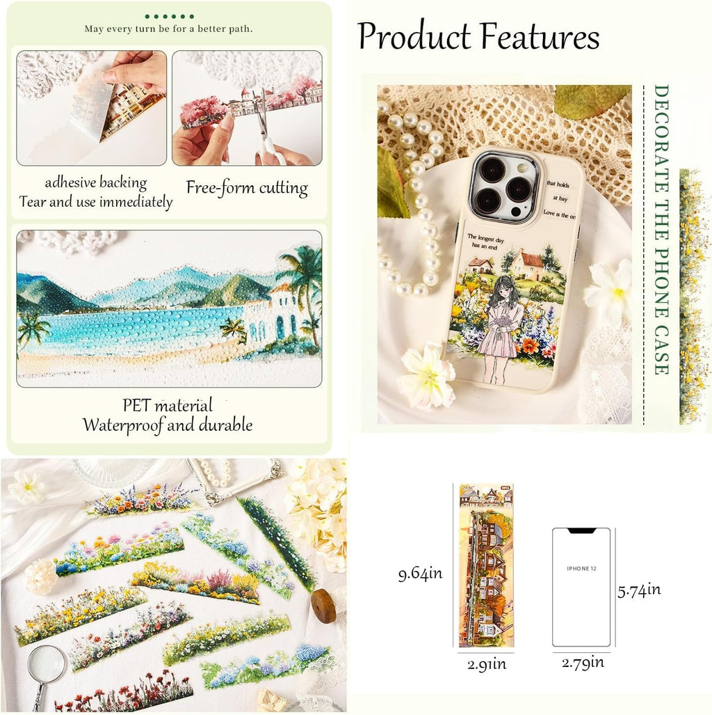 Scrapbook Stickers for Journaling Supplies,120PCS Label Themed Journal Stickers for Scrapbooking Supplies, Junk Journal Supplies,Laptops(Label)