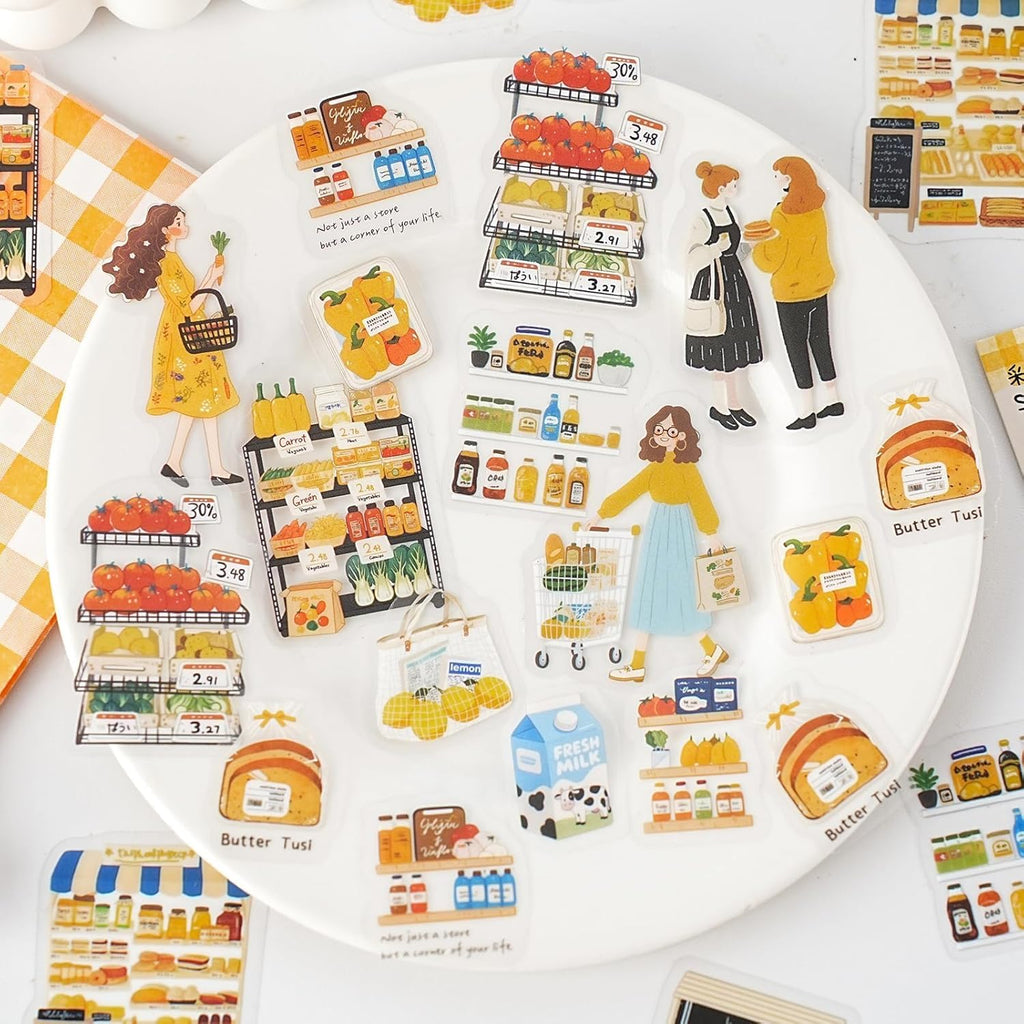 Scrapbook Stickers for Journaling Supplies,120PCS Label Themed Journal Stickers for Scrapbooking Supplies, Junk Journal Supplies,Laptops(Label)