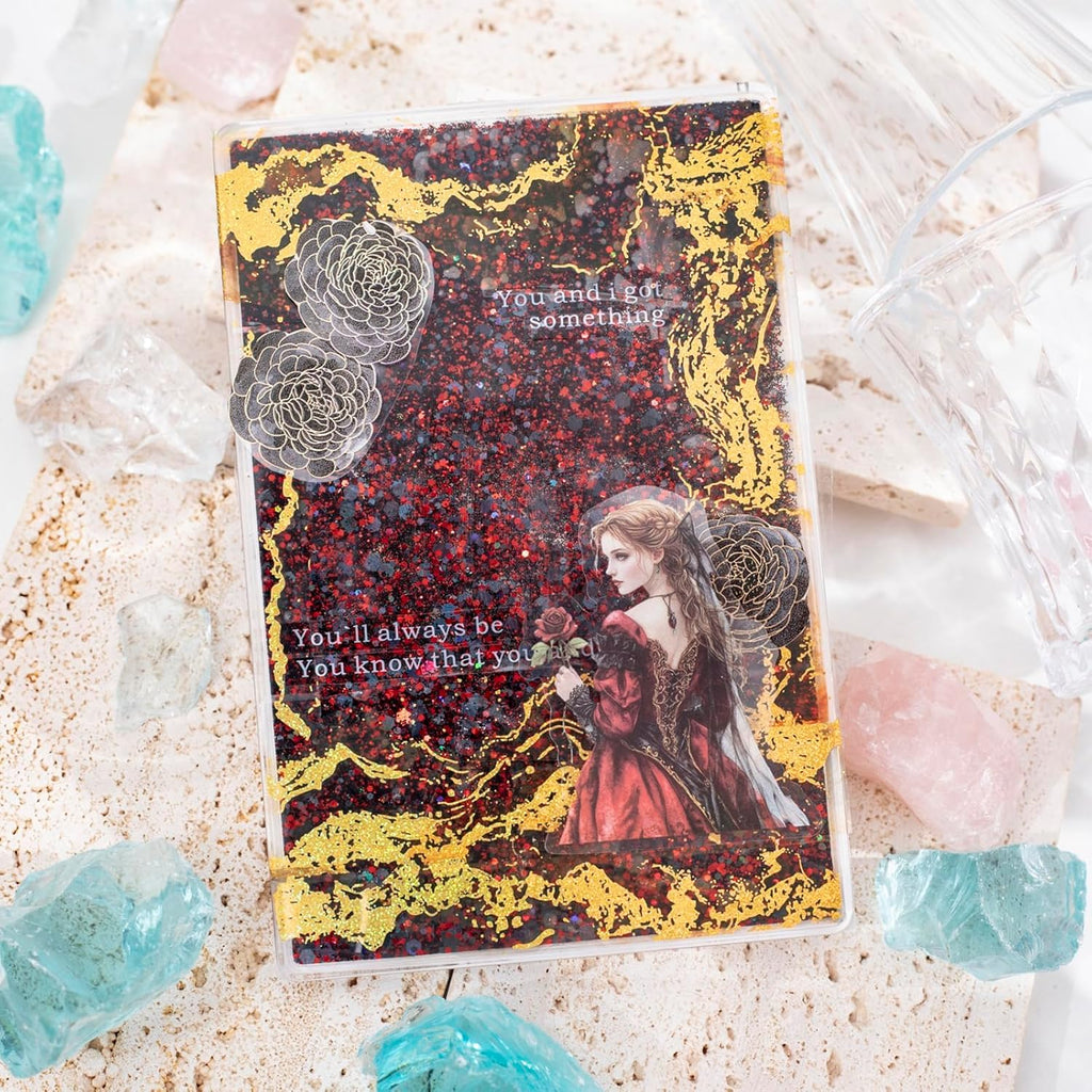 6 Rolls of PET Tape Stickers for Journaling Supplies, Paths Themed Decorative Journal Stickers for Scrapbooking,Planer (Garden Paths)