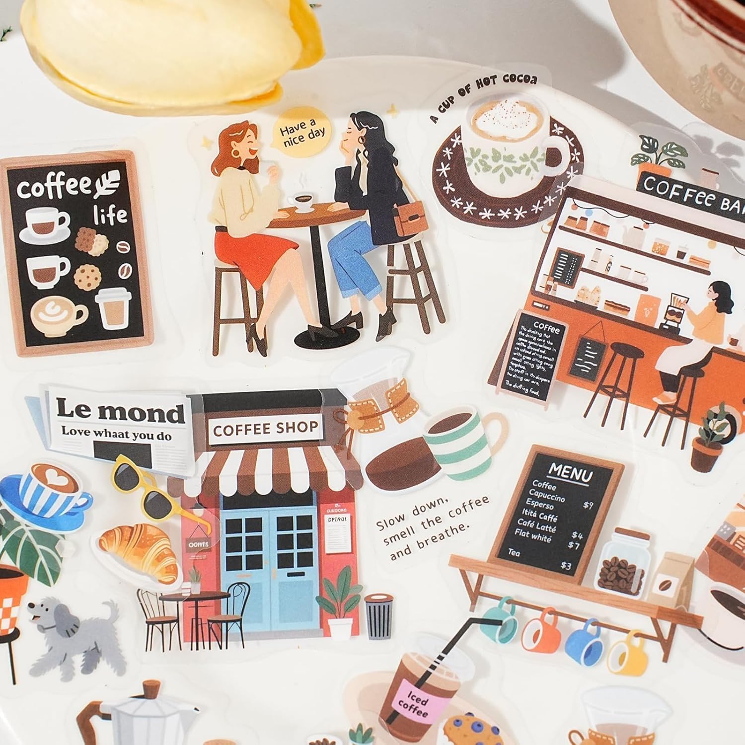 Scrapbook Stickers for Journaling Supplies,120PCS Label Themed Journal Stickers for Scrapbooking Supplies, Junk Journal Supplies,Laptops(Label)