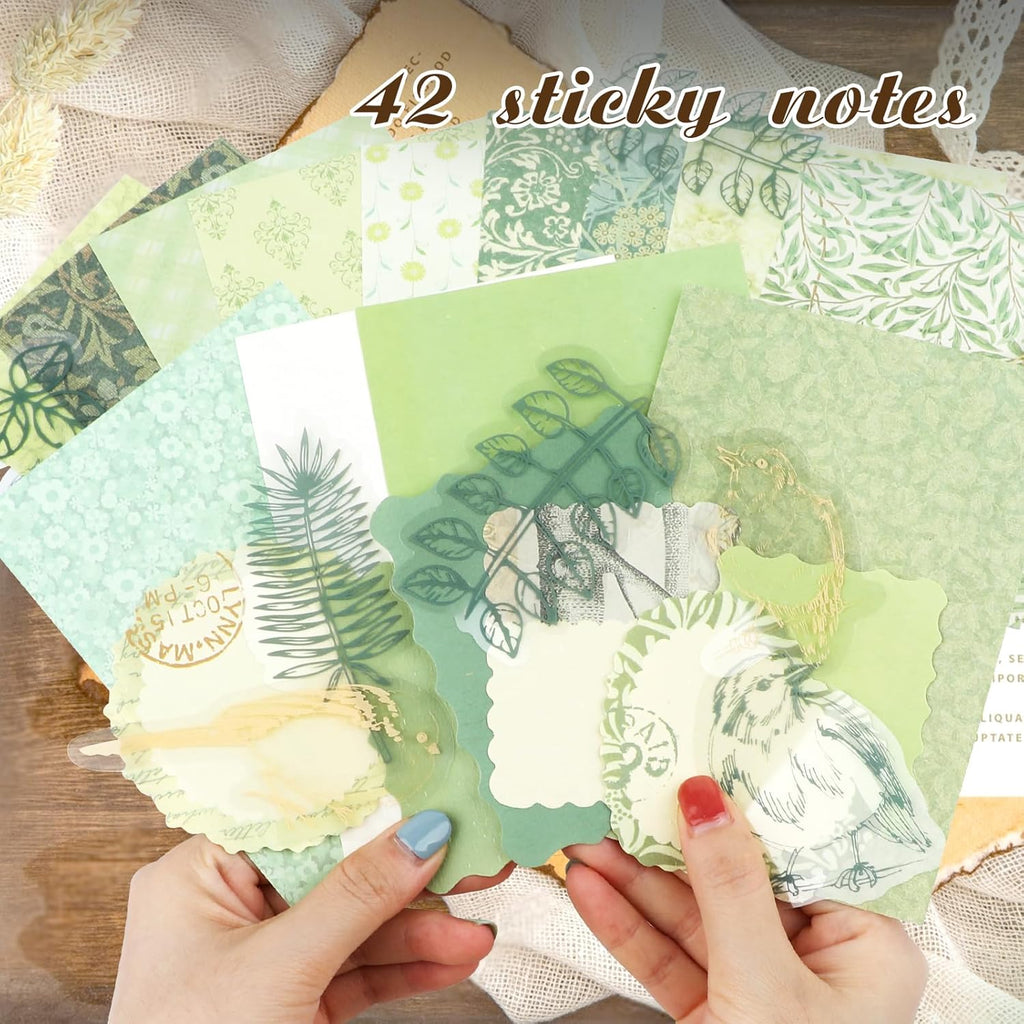 60 Sheets Lace Edged Scrapbook Stationery Paper Assorted Set, 4.9 x 6.9 inch Retro Mixed Lace Edged Paper, 6 Different Styles of Scrapbooking Paper for Letters, Junk Journal Supplies Collage